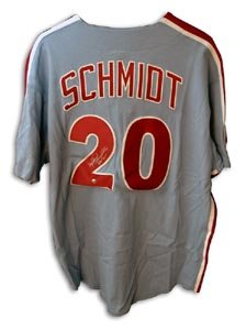 Mike Schmidt Signed Philadelphia Phillies Majestic Jersey