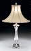 Cellini One Light Bell Flower Table Lamp Color: Heirloom Bronze