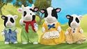 Sylvanian Families Friesian Cow Family