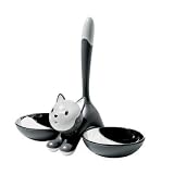 Alessi Katzennapf Tigrito grau