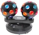 Dual Rotating Disco Balls, Free Standing