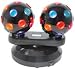 Dual Rotating Disco Balls, Free Standing