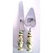 Kitchen & Housewares : AMALFI GREEN 2PC CAKE KNIF SET