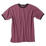 Short Sleeve Pigment Dyed Ringer T-Shirt