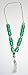 Worry Beads - Komboloi, Green with Silver