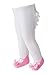 Mille Feuille Baby Girls Ruffle Tights Mary Jane Bow Light Pink