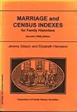 Marriage and census indexes for family historians