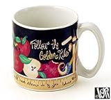 Teachers Rule Chalk Board With Apple Design Mug Wonderful Teachers Gift