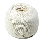 Ropes, Tarps & Tie-Downs: QUA46171 White Cotton 10-Ply (Medium) String in Ball, 475 Feet
