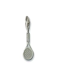 Thomas Sabo Tennis Racket Charm, Sterling Silver