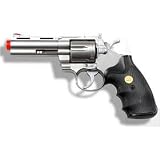 937 UHC 4 inch revolver, Silver airsoft gun