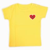 Anak Jujur半袖ワッペンTシャツ【イエロー】
