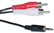 2 RCA Male / 3.5mm Stereo Male, 6 ft