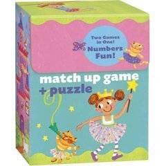 'Dancing Princesses' 2-in-1 Match Up Memory Game & Floor Puzzle