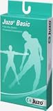 Juzo Basic Thigh High w/ Silicone Dot Band Short Open Toe 20-30mmHg, III, beige