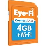 Eye-Fi Connect X2 Wireless 4GB SDHC Memory Card. EYE-FI CONNECT X2 WIRELES PHOTO & VIDEO UPLOADS TO COMPUTER CLASS 6 WL-ANT. 1 Card/Pack - Class 6