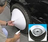 Wheel Painting Shield & Tire Protector Spray Mask Kit