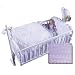 Baby : Sweet Heart Cradle Bedding - color ecru - Size 15x33