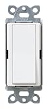 Lutron SC-3PS-SW Diva 15-Amp, 120-Volt to 277-Volt 3-Way Switch in Snow