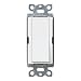 Lutron SC-1PS-SW Diva 15-Amp 120-to-277-Volt Single-Pole Switch, Snow