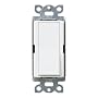 Lutron SC-1PS-SW Diva 15-Amp, 120-Volt to 277-Volt Single-pole Switch in Snow