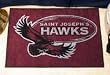 Saint Joseph's Hawks 20"x30" Starter Floor Mat (Rug)