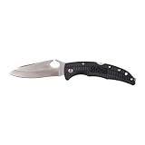 SOG Specialty Knives & Tools SOG Specialty Knives & Tools SP21-CP Sogzilla Knife with Straight Edge Folding 3.8-Inch Steel Clip Point Blade and GRN Handle, Satin Finish Black