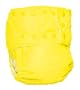 Mommy's Touch One-Size Snap Pocket Cloth Diaper with Free 3-layer insert (Lemon)