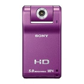 Sony Webbie MHS-PM1 HD Camcorder (Violet) by Sony