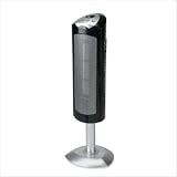 Heat Runner Oscillating Tower Heater,w/ Remote,6-3/4″x6-3/4″x30″,CGY