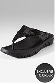 Step-Tone™ Sequin Flip-Flops with Nature-Step Technology™