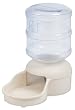 Petmate Le Bistro Waterer with Microban, 2-Quart Capacity, Bleached Linen