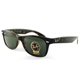 Ray-Ban RB 2132 (New Wayfarer) Sunglasses - COLOR: (902) Tortoise w G-15XLT lenses - FrameSize:...