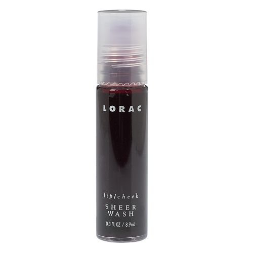 LORAC Sheer Wash Travel Size Lip & Cheek Tint, Sheer Luck .3 fl oz (8.9 ml)
