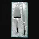 Cake Knife And Server. Can be personalised with up to 50 characters/letters