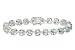 33 Carat Green Quartz Sterling Silver Bracelet