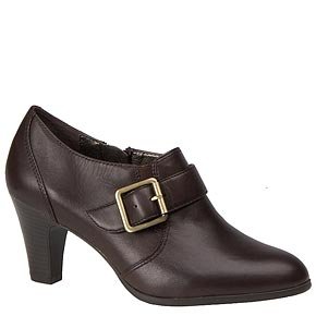 Naturalizer Kona Leather Bootie Oxford Brown)