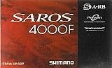 SHIMANO AMERICAN CORP. (SAR4000F ) Big Water - Spinning Reels SAROS 4000F FRONT DRAG SPIN RE