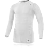 31uELNNLhXL. SL160  Nike Pro Junior Tight Compression Long Sleeve Crew Top