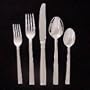 Mikasa Meridian Satin Stainless Steel 5 Piece Flatware Placesetting, Service for 1