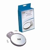 Rucci Rotatable Mirror With Light, 1X-10X