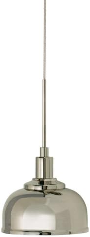 Stone Lighting PD230SNM3M Pendant, Satin Nickel Finish with Mini Industrial Metal Shade Shades