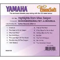 Smart Pianosoft 3.5" Diskette "Highlights from Miss Saigon" Schonberg/Maltby Jr./Boublil