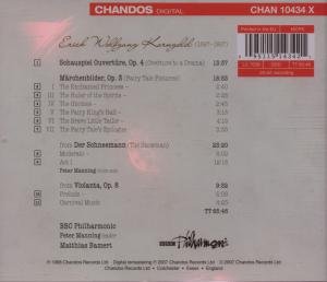 Korngold: Der Schneemann; Märchenbilder; Schauspiel Ouvertüre; Violanta under The Classical Store