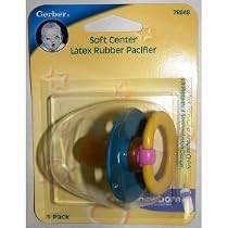 Gerber Soft Center Latex Rubber Pacifier