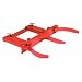 Wesco 240049 Steel Drum Grab, 46" Width x 7-1/4" Height x 43-1/4" Depth, 1500 lbs Load Capacity
