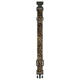 Perri's Faux Fur Pet Collar, Leopard Pattern
