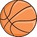 Basketball Car Magnet
