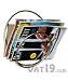 Ring-Ring Wall-Mounted Magazine Rack