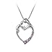 Sterling Silver, Diamond-Accent and Amethyst Child title=